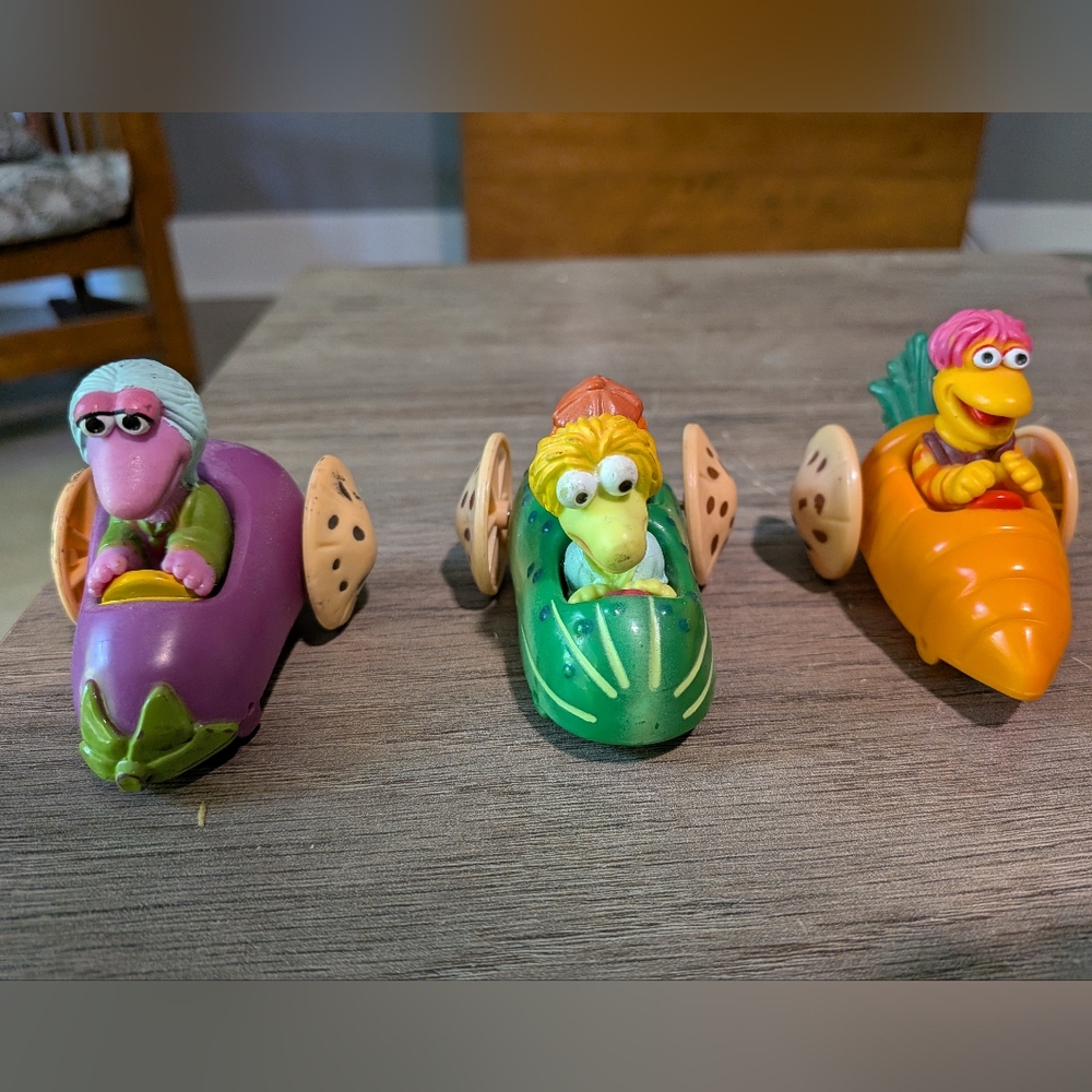 Vintage Fraggle Rock Happy Meal Toys